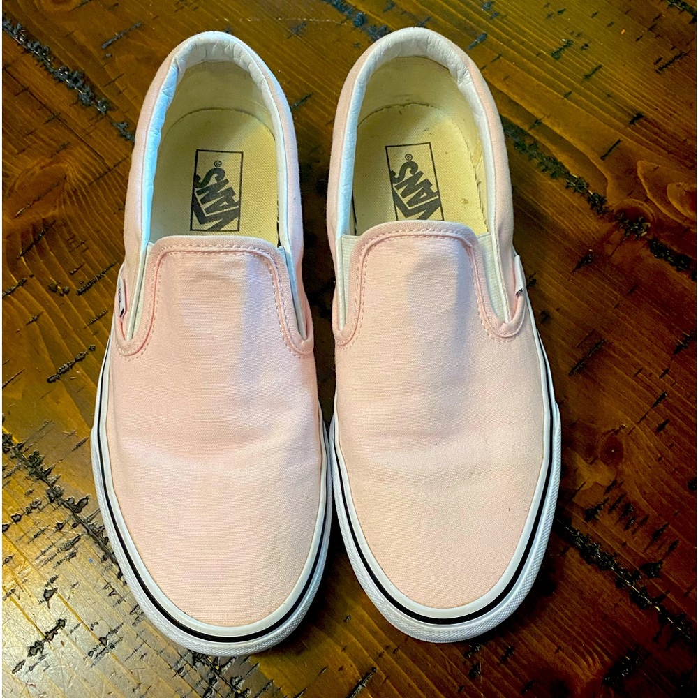 Baby Pink Slip-on Vans
